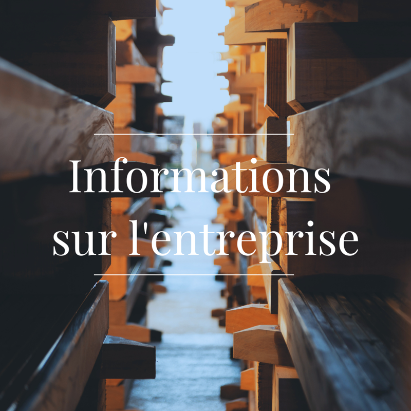Informations sur l'entreprise